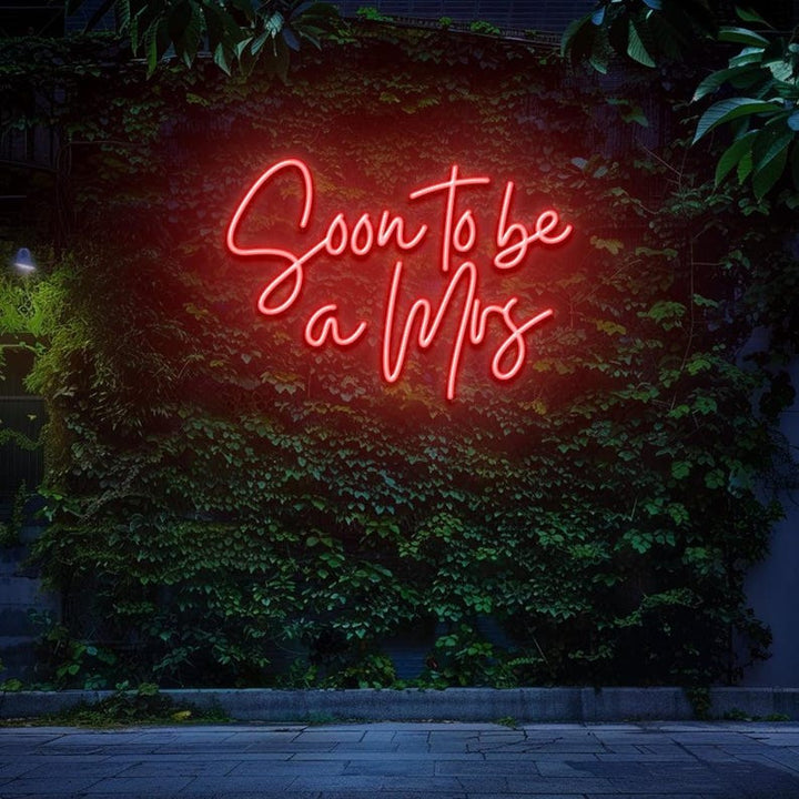 Soon to be a wedding LED Neon Sign by LEDNeons - Red 