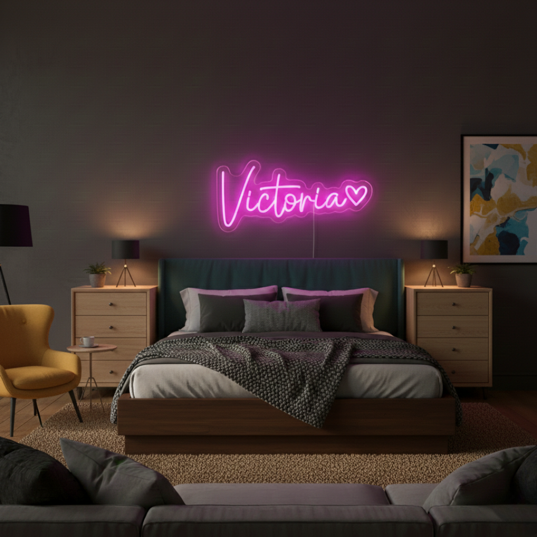 VICTORIA NAME LED NEON SIGN