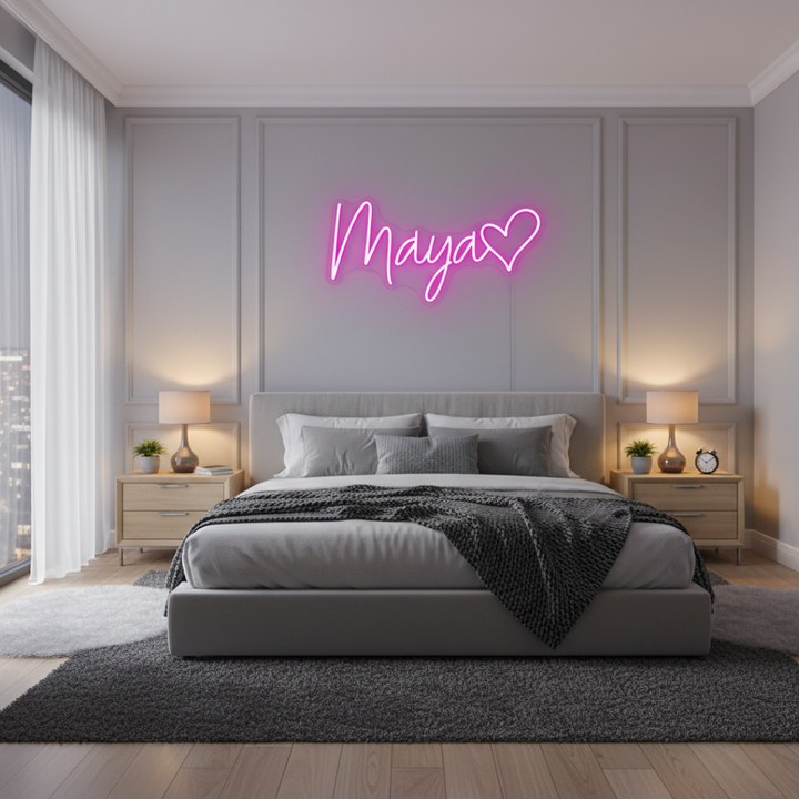 MAYA NAME LED NEON SIGN