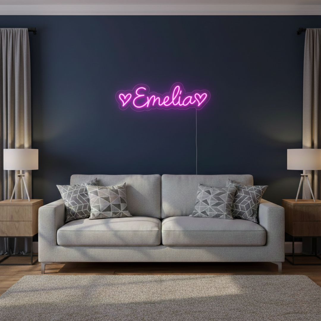 EMELIA NAME LED NEON SIGN