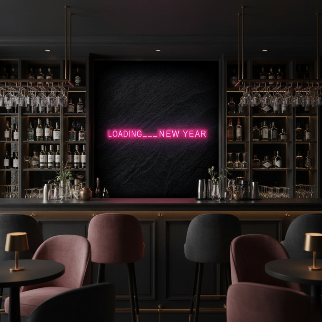 Loading.... New Year Neon sign