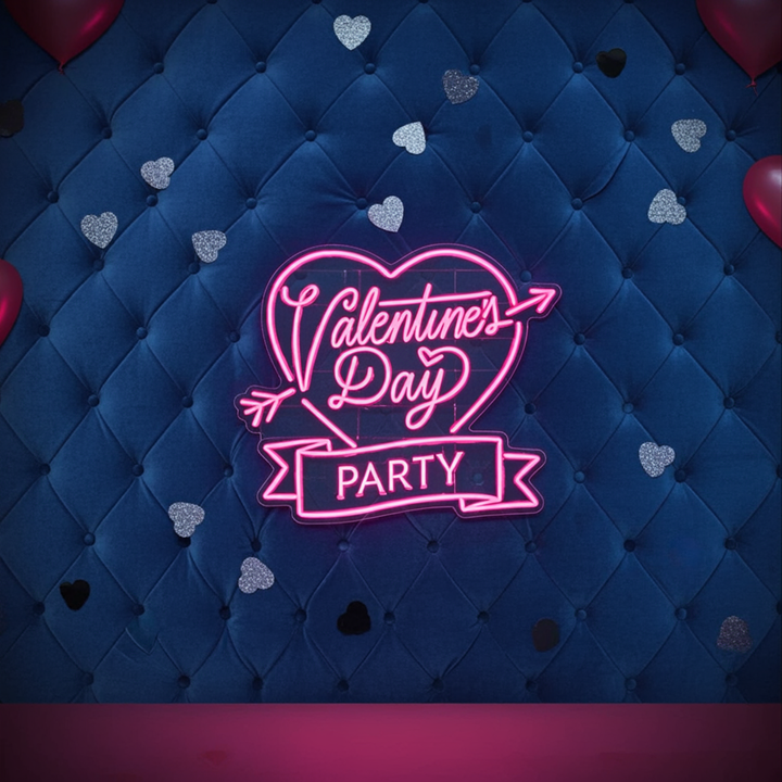 Valentine's Day Party LED Neon Sign by LEDNeons
