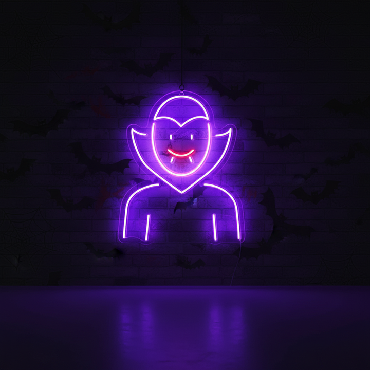 Vampire Halloween LED Neon Sign by LEDNeons