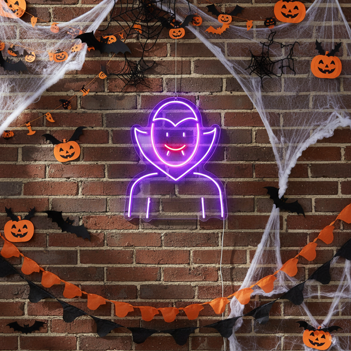 Vampire Halloween LED Neon Sign by LEDNeon 