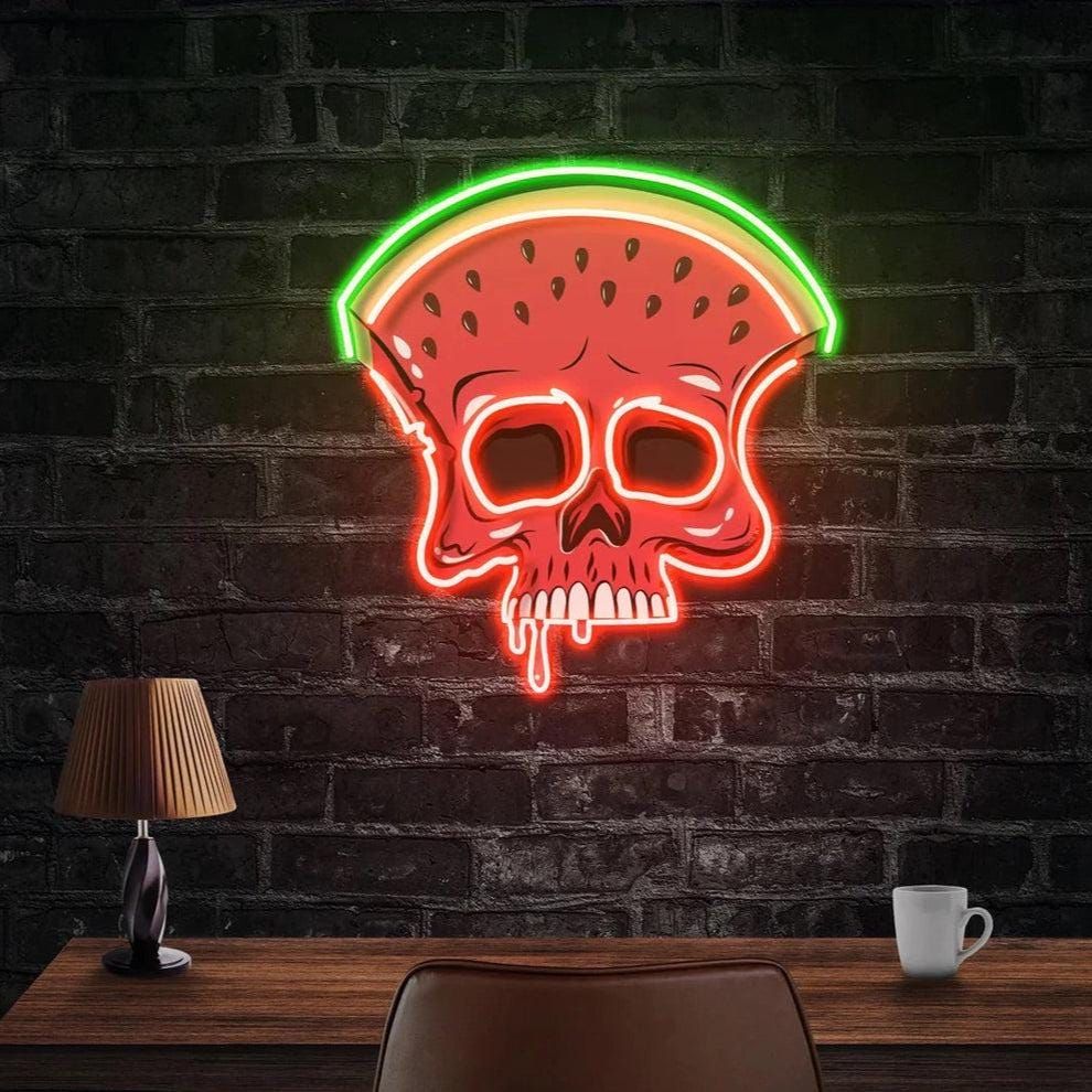 Watermelon Halloween LED Neon Sign by LEDNeons 