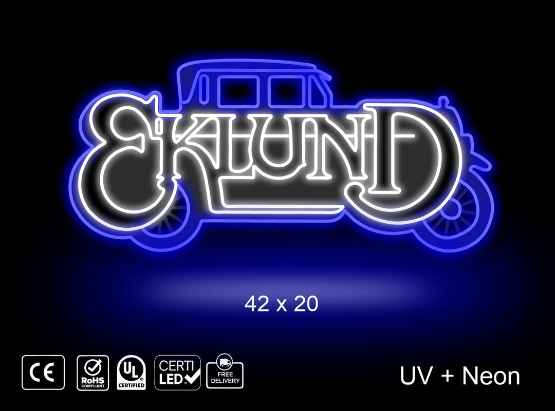 Custom Neon sign for Carl Eklund