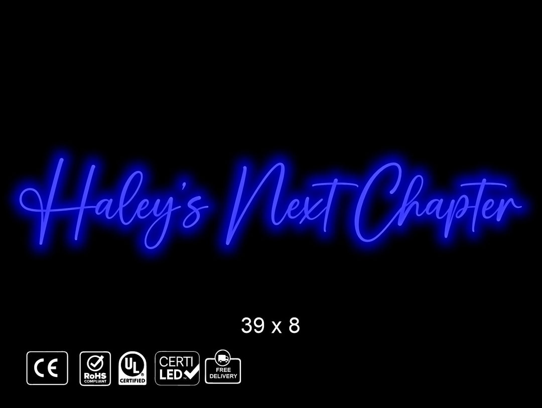 Updated custom neon sign for Cnalley