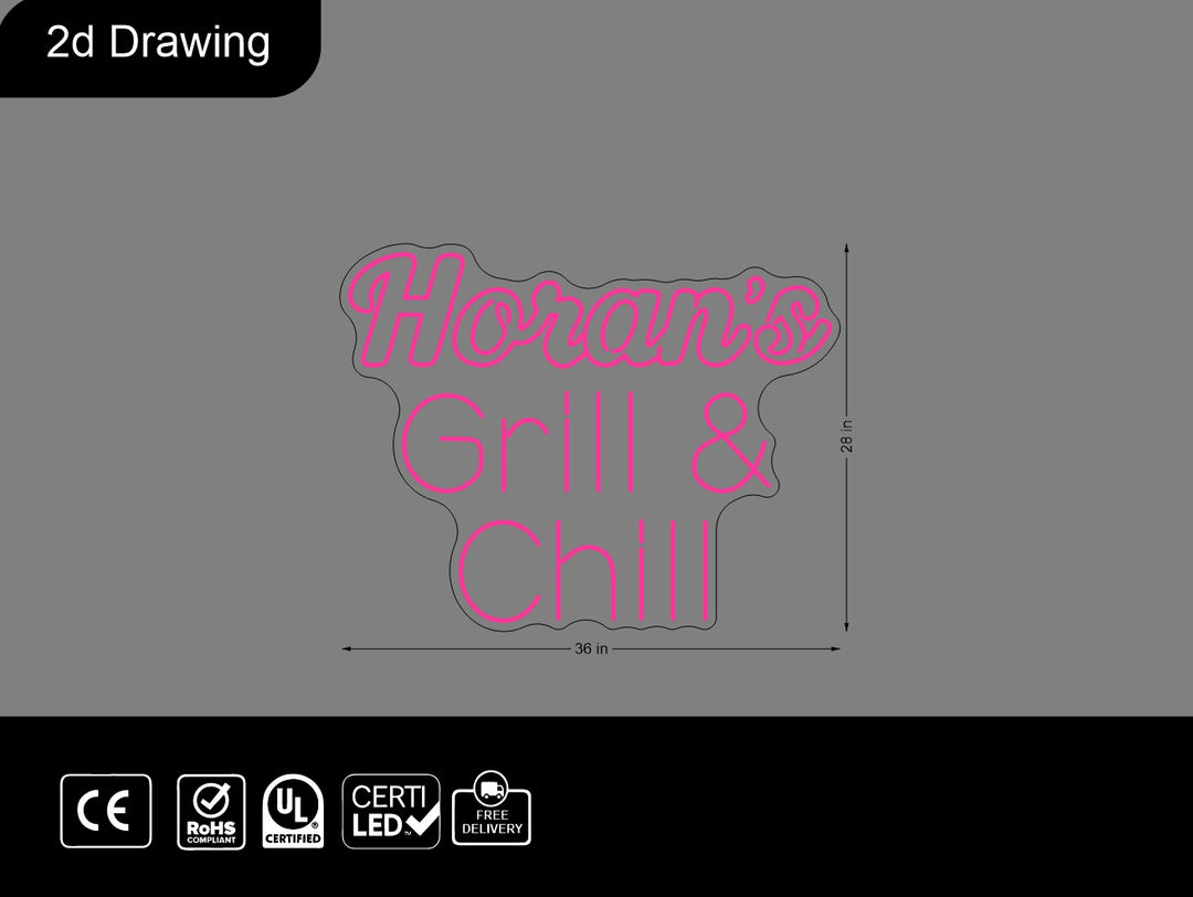Custom Neon sign for Christina