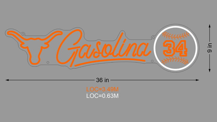 updated neon sign for Johnny Quintanilla