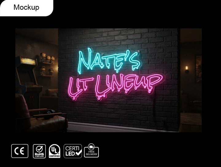 Custom Neon Sign for Laurel Weissman