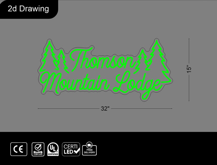 Custom Neon Sign for Dithomson