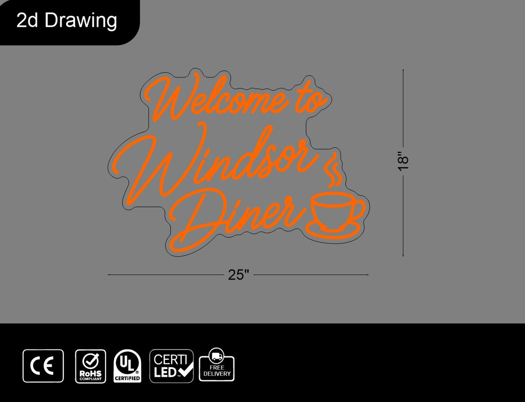 Neon sign for Natalia