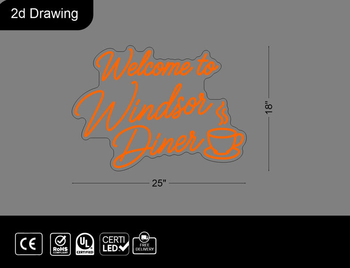 Neon sign for Natalia