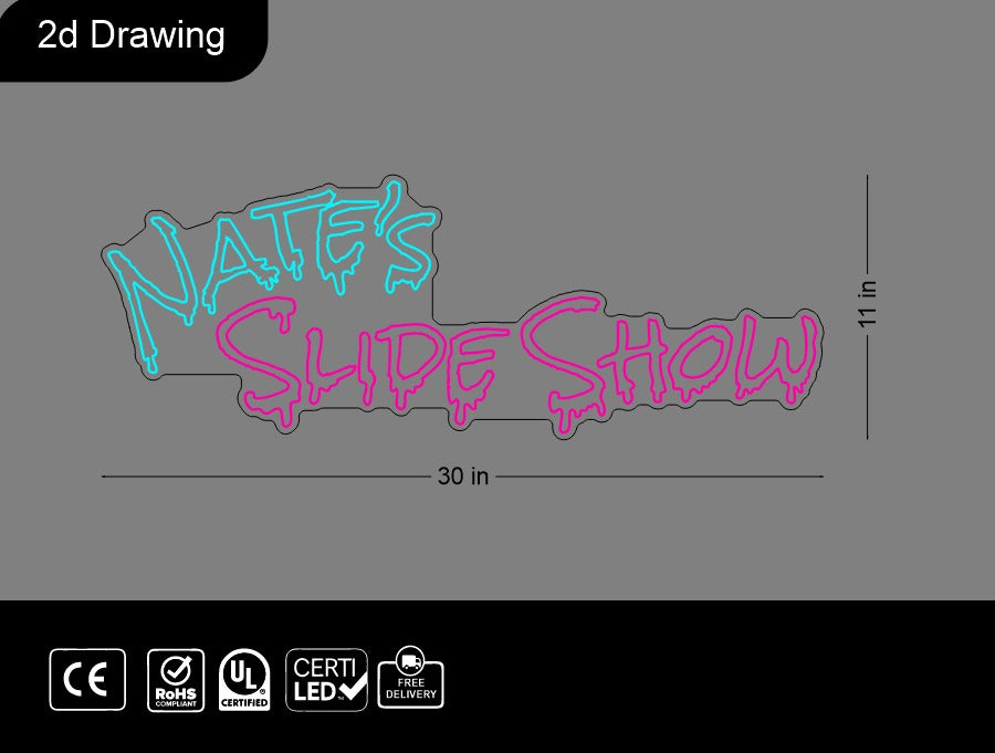 Custom Neon Sign for Laurel Weissman