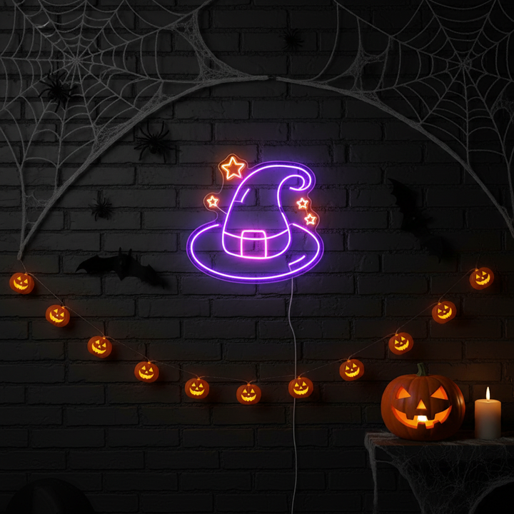 Witch Halloween LED Neon Sign by LEDNeons 