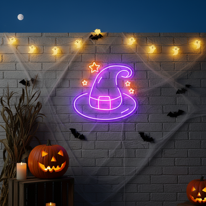Witch Halloween LED Neon Sign by LEDNeons 