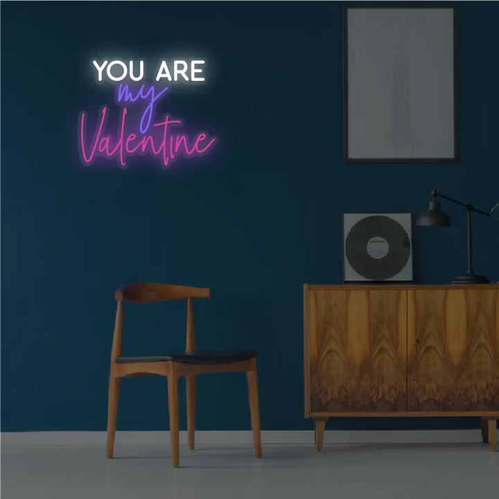 You Are My Valentine LED Neon Sign by LEDNeons - designed to spread love and warmth in any space.
