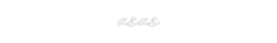 Customized Neon Sign: asas