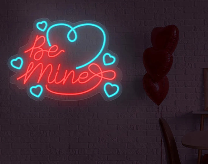 Be Mine Valentine's Day Neon Sign by LEDNeons - great for couples and celebrations