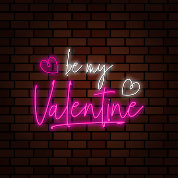 Be My Valentine Neon Sign