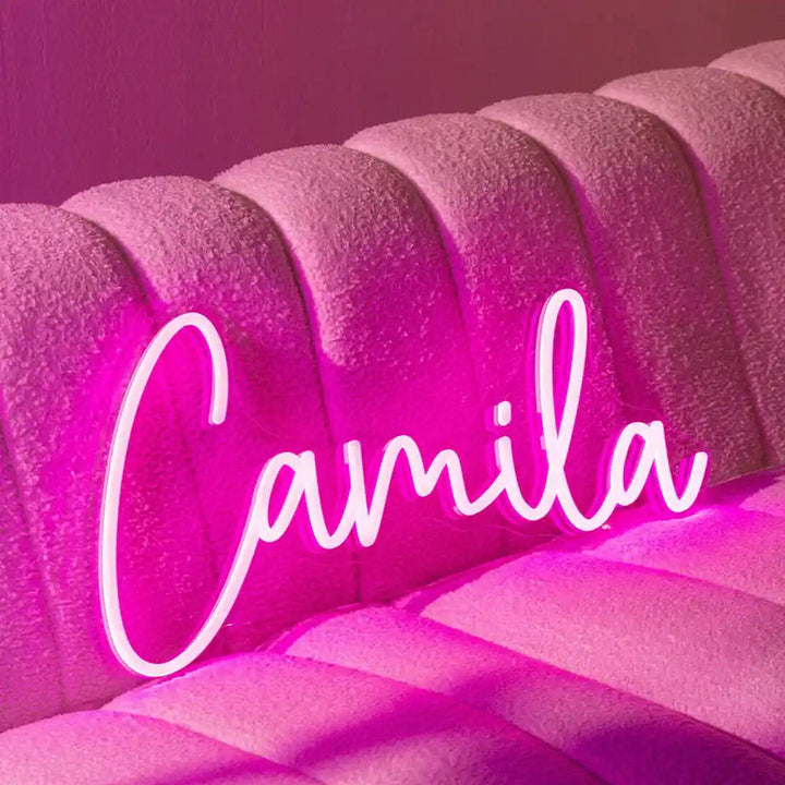 Camila Name Neon sign by LEDNeons