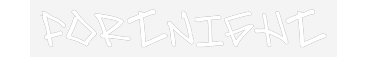 Customized Neon Sign: Fortnight