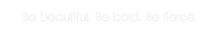 Customized Neon Sign: Be beautiful....