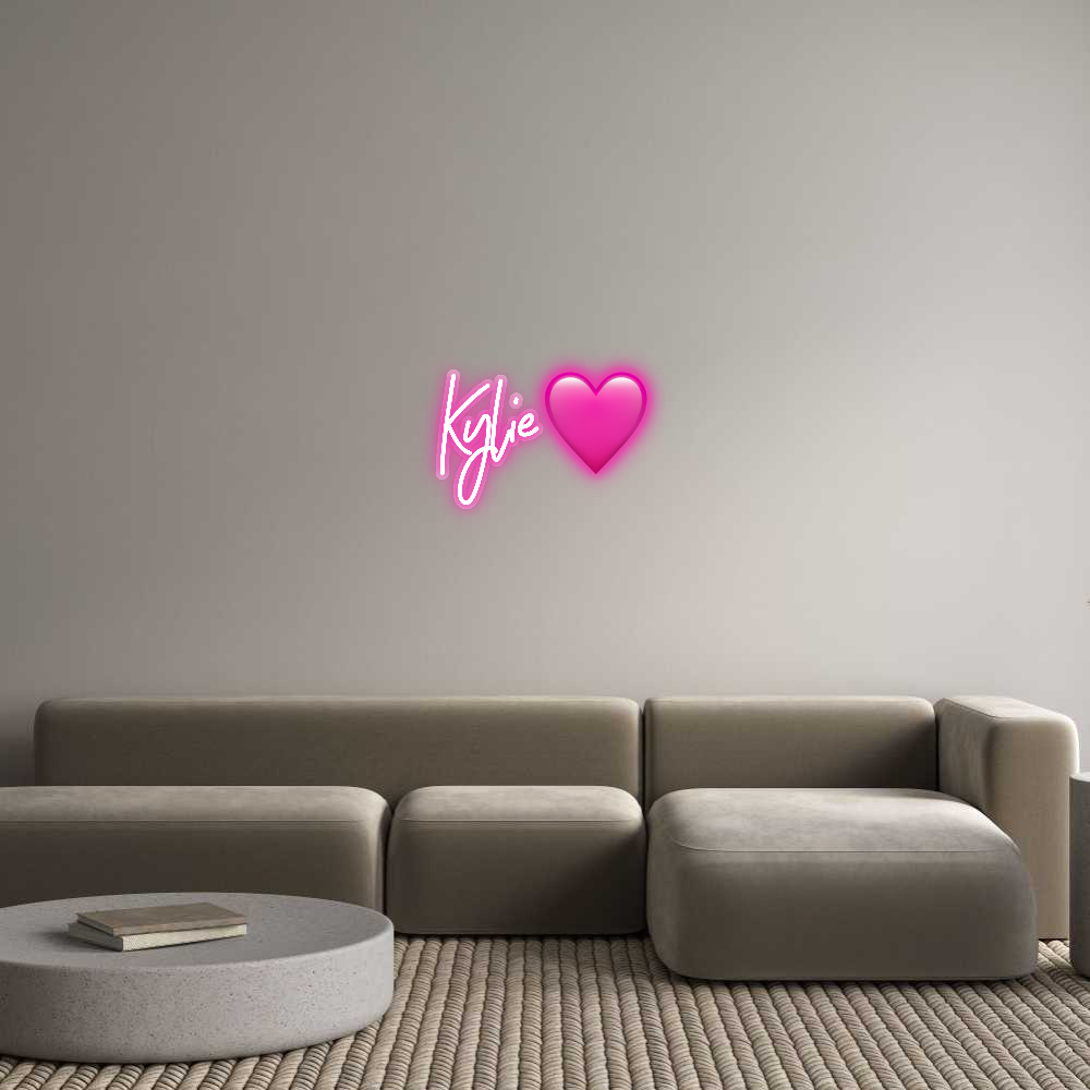 Customized Neon Sign: Kylie🩷