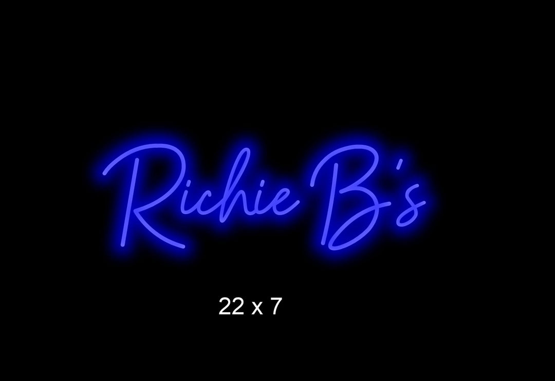 Custom neon sign for Neil Morris