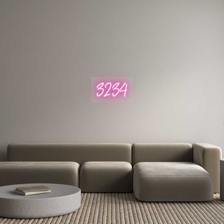 Customized Neon Sign: 3234