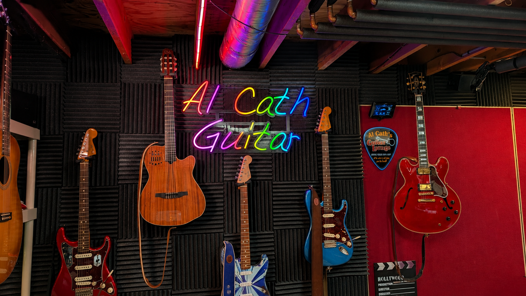 Custom Neon sign for Al Cath