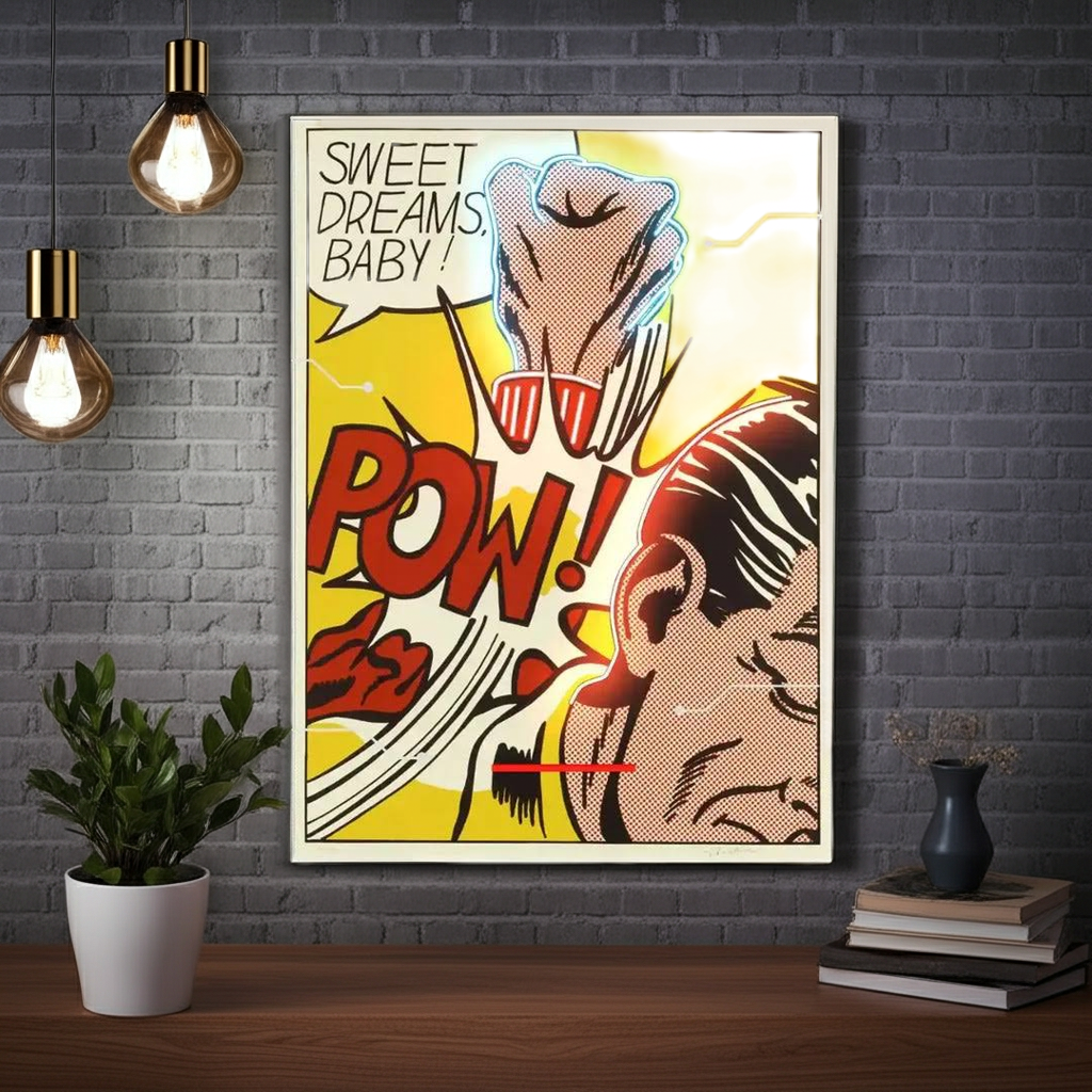 POW Punch UV Light |  Neon Art For Lasting Impressions