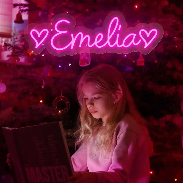 Emelia Name Neon sign by LEDNeons. 