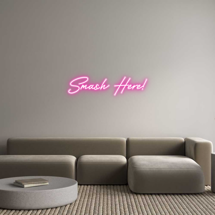 Customized Neon Sign: