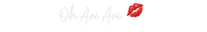 Customized Neon Sign: Oh Ari Ari 💋