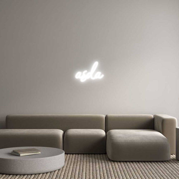 Customized Neon Sign: asda