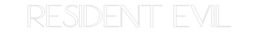Customized Neon Sign: Resident Evil