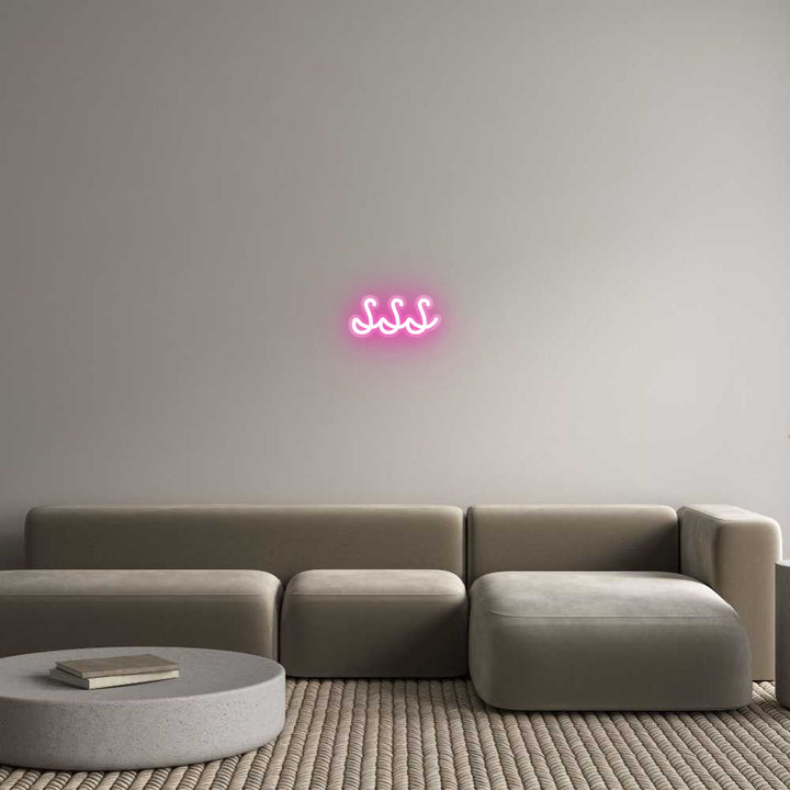Customized Neon Sign: sss