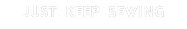 Customized Neon Sign: Just keep sew...