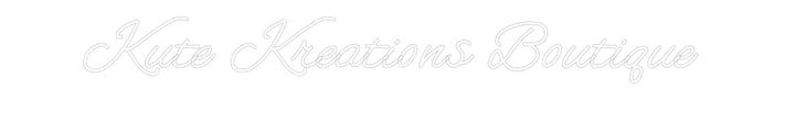 Customized Neon Sign: Kute Kreation...