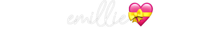 Customized Neon Sign: emillie💝