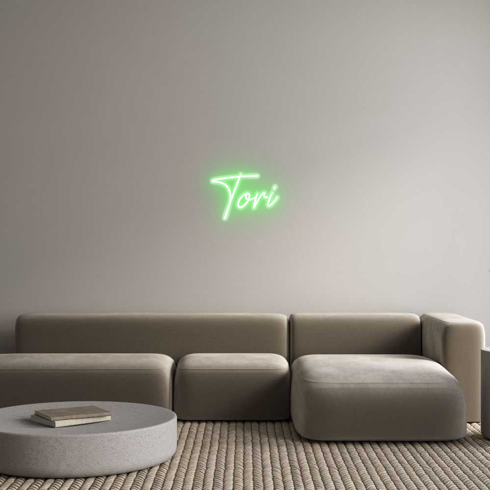 Customized Neon Sign: Tori