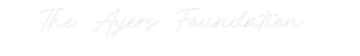 Customized Neon Sign: The Ayers Fou...