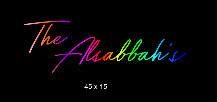 Custom Neon Sign For Lee Ann Kwiatkowski