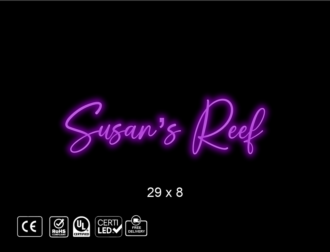 Custom Neon sign for Rubble