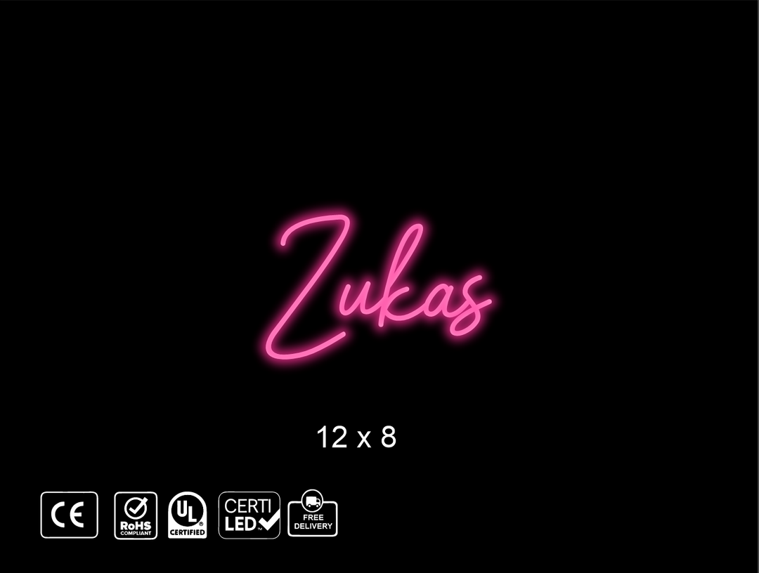 Custom Neon sign for Monica Zukas