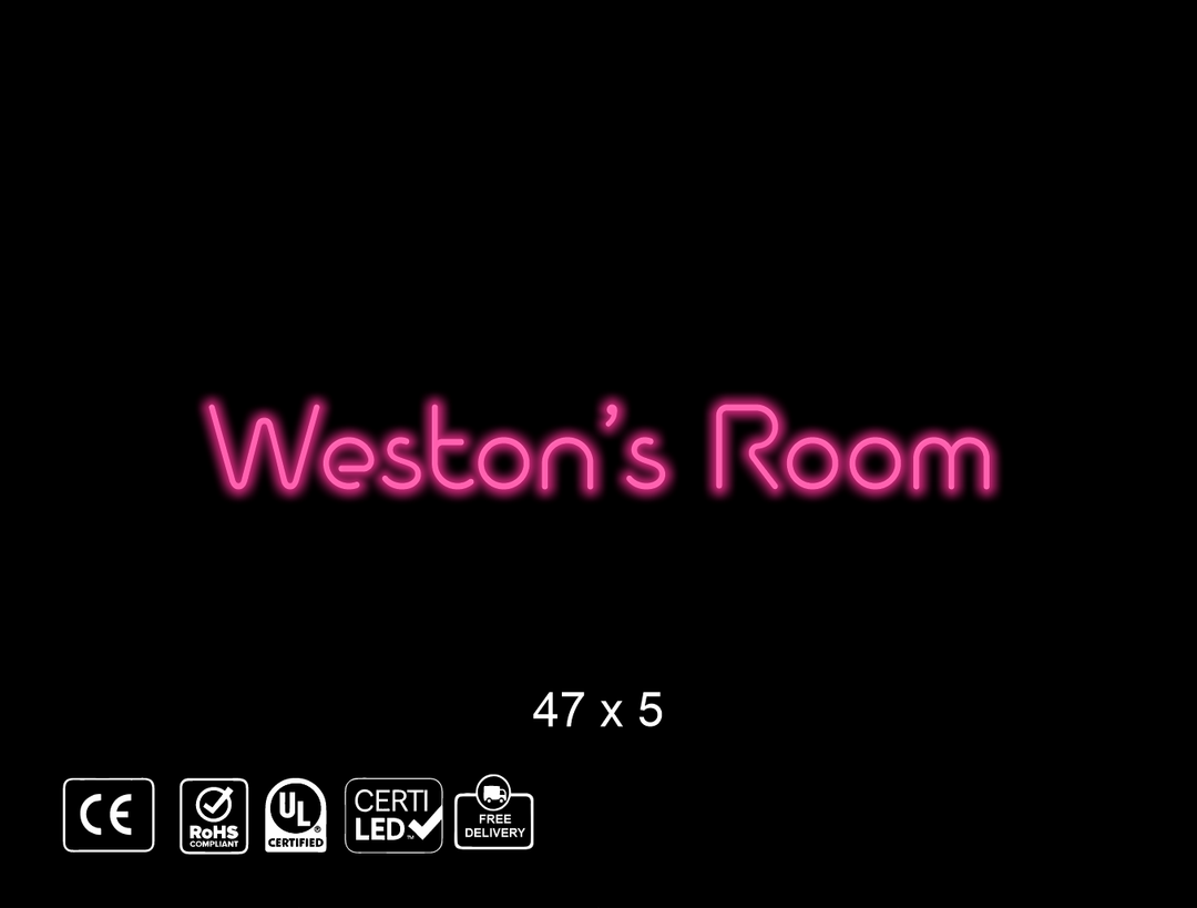 Custom Neon sign for Naomi Minix