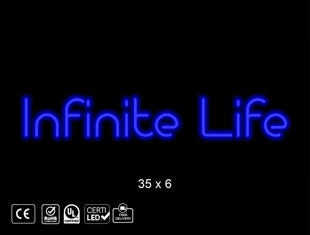 Custom Neon sign for Lindsey R. Fitts