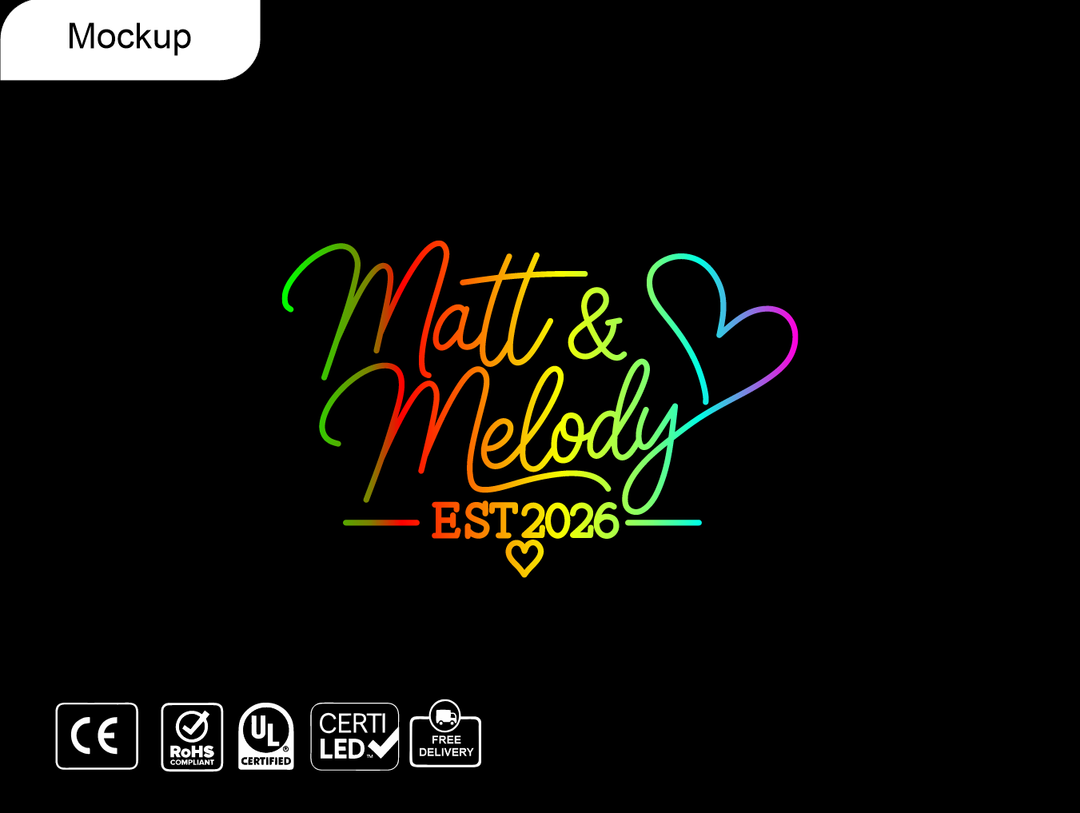 Custom Neon sign for Matt
