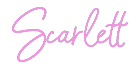 Custom Neon: Scarlett